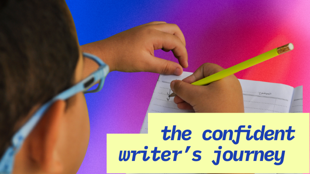 confident writer